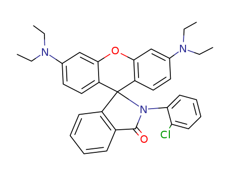 Spiro[1H-isoindole-1,9'-[9H]xanthen]-3(2H)-one,2-(2-chlorophenyl)-3',6'-bis(diethylamino)-