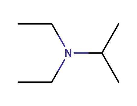 Molecular Structure of 6006-15-1 (N,N-DIETHYL ISOPROPYL AMINE)