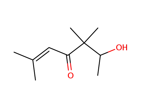 Molecular Structure of 113793-74-1 (2-Hepten-4-one, 6-hydroxy-2,5,5-trimethyl-)