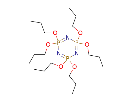Molecular Structure of 5116-77-8 (PHOSPHONITRILIC CHLORIDE-N-PROPYLESTER)