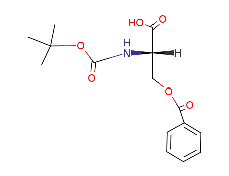 (S)-3-(benzoyloxy)-2-((tert-butoxycarbonyl)amino)propanoic acid