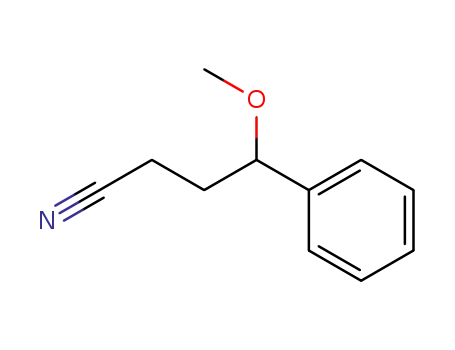 Molecular Structure of 71172-63-9 (gamma-methoxybenzenebutyronitrile)