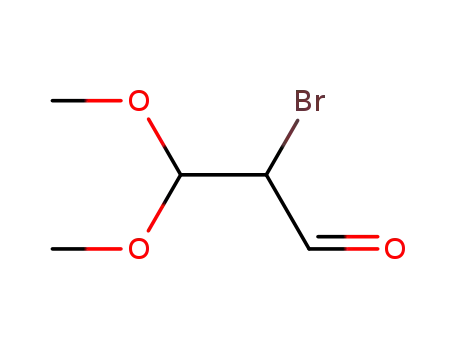 Molecular Structure of 59453-00-8 (2-bromo-3,3-dimethoxypropionaldehyde)
