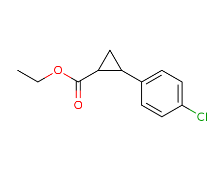 Cyclopropanecarboxylic acid, 2-(4-chlorophenyl)-, ethyl ester