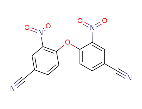Molecular Structure of 23886-19-3 (3,3'-dinitro-4,4'-oxy-di-benzonitrile)