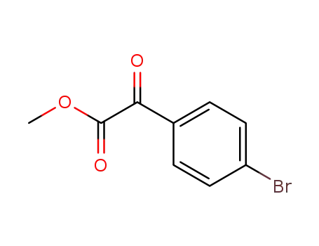 Molecular Structure of 57699-28-2 (Methyl 2-(4-broMophenyl)-2-oxoacetate)