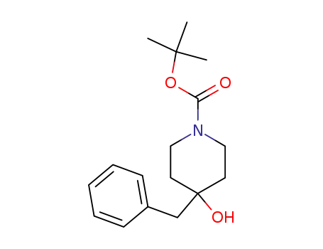 Tert-butyl 4-benzyl-4-hydroxypiperidine-1-carboxylate