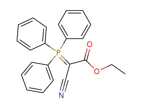 Acetic acid,2-cyano-2-(triphenylphosphoranylidene)-, ethyl ester cas  13504-72-8