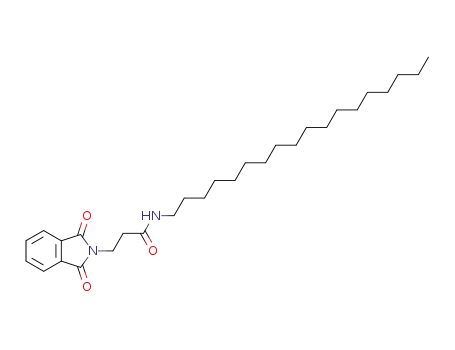 Molecular Structure of 56426-60-9 (N-Octadecyl-3-phthalimidylpropionamid)