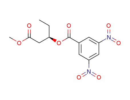Pentanoic acid, 3-[(3,5-dinitrobenzoyl)oxy]-, methyl ester, (R)-