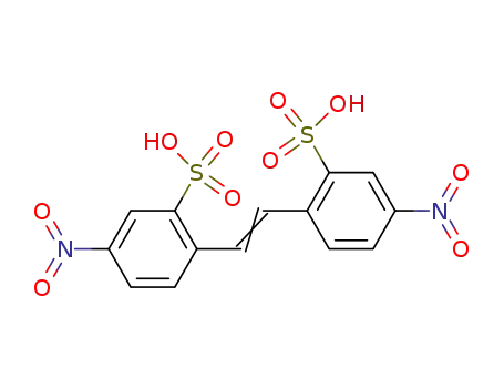 Molecular Structure of 1211962-72-9 (4,4'-dinitrostilbene 2,2'-disulfonic acid)