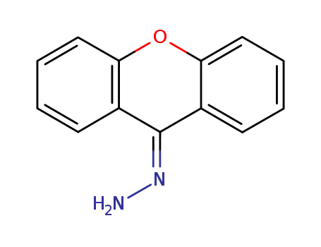 9H-Xanthen-9-one,hydrazone cas  4132-55-2