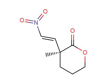 (S)-(-)-2-Methyl-2-(2'-nitrovinyl)-δ-valerolactone