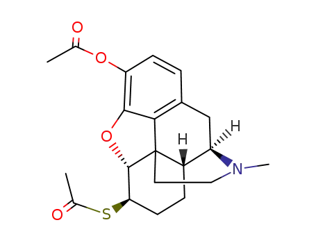 3-acetoxy-6-β-acetylthiodihydromorphine