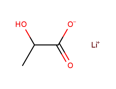Molecular Structure of 867-55-0 (LITHIUM LACTATE)