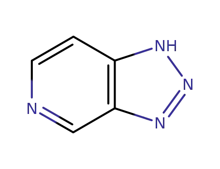 Molecular Structure of 273-05-2 (1H-1,2,3-TRIAZOLO[4,5-C]PYRIDINE)
