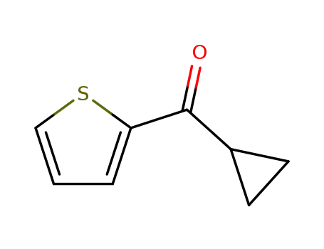 Molecular Structure of 6193-47-1 (Cyclopropyl 2-thienyl ketone)
