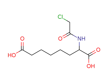 N-Chloracetyl-D,L-α-aminosuberinsaeure