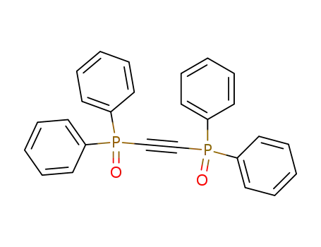 Molecular Structure of 22428-64-4 (Phosphine oxide, 1,2-ethynediylbis[diphenyl-)