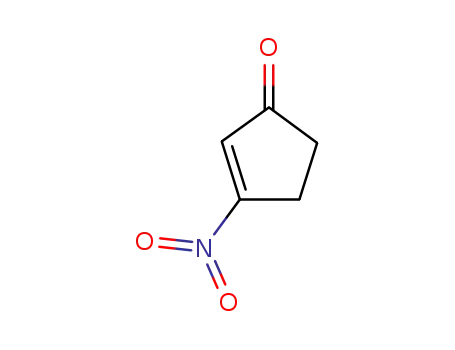 Molecular Structure of 77970-18-4 (2-Cyclopenten-1-one, 3-nitro-)