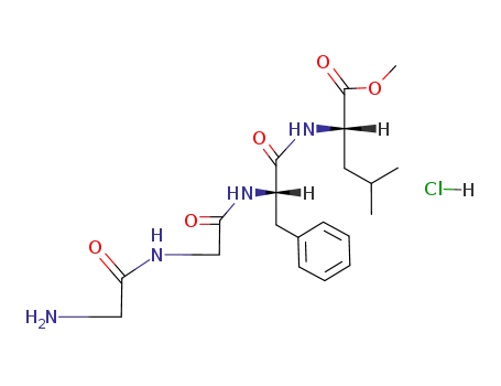 L-Leucine, N-[N-(N-glycylglycyl)-L-phenylalanyl]-, methyl ester,
monohydrochloride