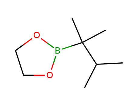 Molecular Structure of 99810-77-2 (1,3,2-Dioxaborolane, 2-(1,1,2-trimethylpropyl)-)