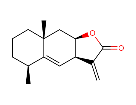 Molecular Structure of 546-43-0 (Alantolactone)