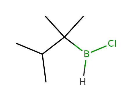 Molecular Structure of 75030-54-5 (Borane, chloro(1,1,2-trimethylpropyl)-)