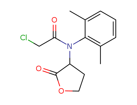 2-chloro-N-(2,6-dimethylphenyl)-N-(tetrahydro-2-oxo-3-furyl)acetamide