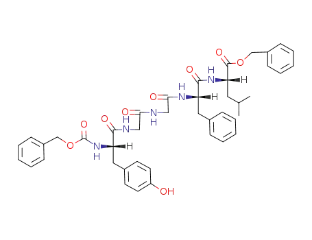 N-benzyloxycarbonyl-L-tyrosyl-glycyl-glycyl-L-phenylalanyl-L-leucine benzyl ester