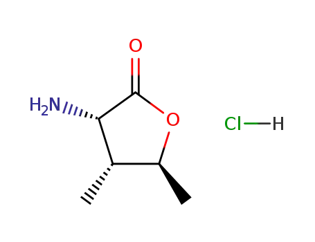 (3S,4R,5S)-3-amino-4,5-dimethyl-3,4-dihydro-2(5H)-furanone hydrochloride