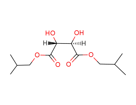 Molecular Structure of 2050-63-7 (diisobutyl tartrate)