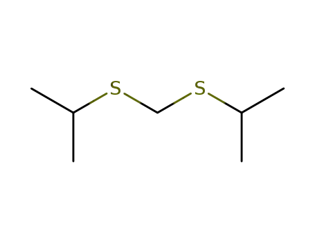 Molecular Structure of 18068-25-2 (Propane, 2,2'-[methylenebis(thio)]bis-)