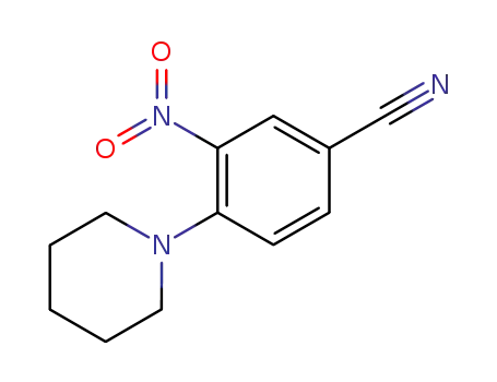 3-nitro-4-(1-piperidinyl)-benzonitrile