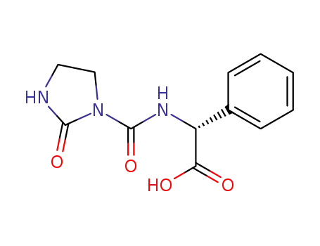 (2R)-2-[(2-oxoimidazolidine-1-carbonyl)amino]-2-phenylacetic acid