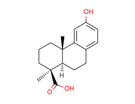 1-Phenanthrenecarboxylicacid, 1,2,3,4,4a,9,10,10a-octahydro-6-hydroxy-1,4a-dimethyl-, (1S,4aS,10aR)- cas  5947-49-9