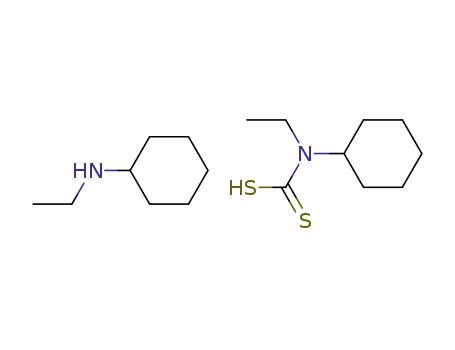 Molecular Structure of 13167-44-7 (CYCLOHEXYLETHYLDITHIOCARBAMIC ACID N-CYCLOHEXYLETHYLAMMONIUM SALT)