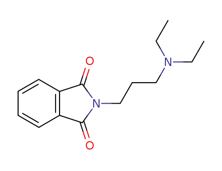 Molecular Structure of 20824-58-2 (2-(3-diethylaminopropyl)-1H-isoindole-1,3(2H)-dione)