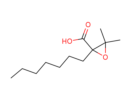 2-heptyl-3,3-dimethyl-oxirane-2-carboxylic acid cas  5445-39-6