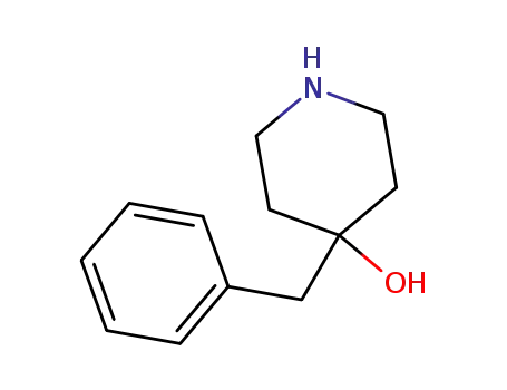 Molecular Structure of 51135-96-7 (4-BENZYL-4-HYDROXYPIPERIDINE)