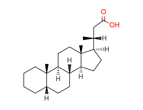 24-Norcholan-23-oicacid, (5b)- (9CI)