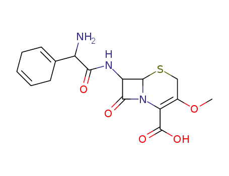 Molecular Structure of 51762-05-1 (Cefroxadine)