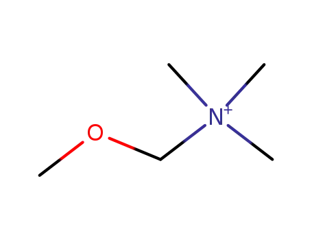 Molecular Structure of 39895-67-5 (Methanaminium, 1-methoxy-N,N,N-trimethyl-)