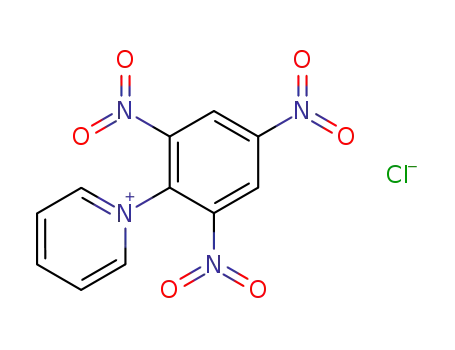 Molecular Structure of 6509-51-9 (Pyridinium, 1-(2,4,6-trinitrophenyl)-, chloride)