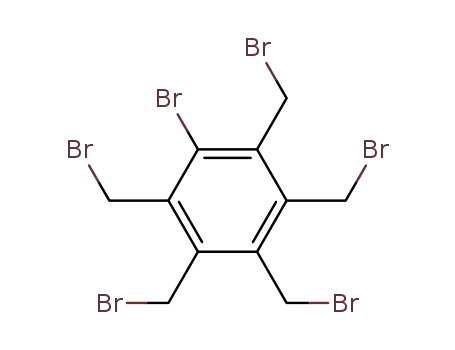 Molecular Structure of 58828-53-8 (bromopentakis(bromomethyl)benzene)