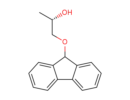 Molecular Structure of 1369852-90-3 ((S)-1-(9H-fluoren-9-yloxy)propan-2-ol)