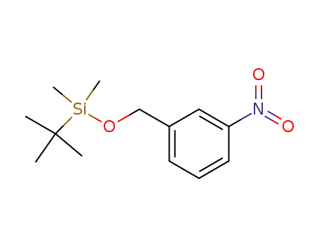 Molecular Structure of 256334-95-9 (tert-butyl-dimethyl-(3-nitro-benzyloxy)-silane)