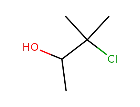 Molecular Structure of 21326-60-3 (2-Butanol, 3-chloro-3-methyl-)