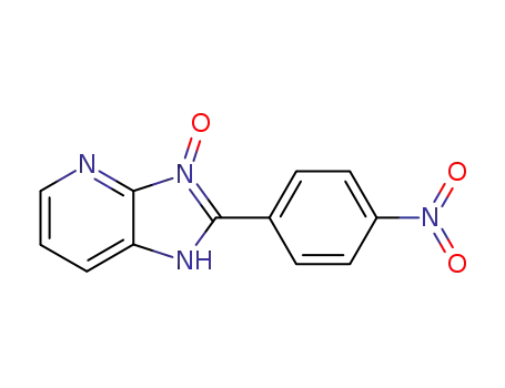 2-p-nitrophenyl-1H-imidazo<4,5-b>pyridine 3-oxide
