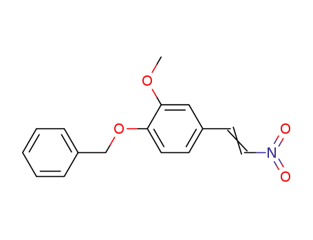 Molecular Structure of 1860-56-6 (4-BENZYLOXY-3-METHOXY-OMEGA-NITROSTYRENE)